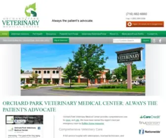 OPVMC.com(Veterinarian Buffalo NY) Screenshot