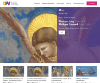 Opvorchestra.it(Orchestra di Padova e del Veneto) Screenshot