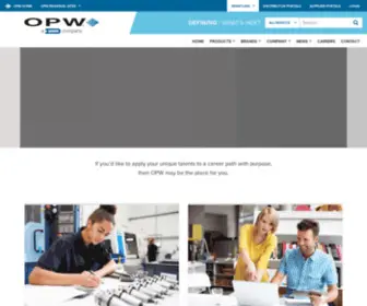 Opwcareers.com(OPW Careers) Screenshot