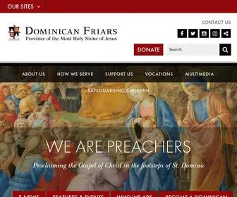 Opwest.org(Dominican Friars) Screenshot