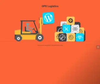 Opxlogistics.com(OPX Logistics) Screenshot