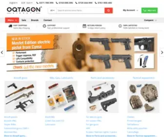 Oqtagon.com(OQTAGON Airsoft guns) Screenshot