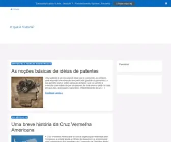 Oqueehistoria.com.br(Oque) Screenshot