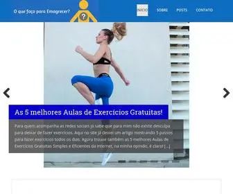 Oquefacoparaemagrecer.com(Início) Screenshot