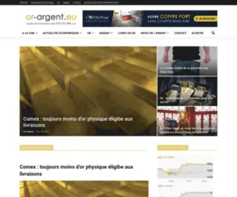OR-Argent.eu(Or Argent) Screenshot