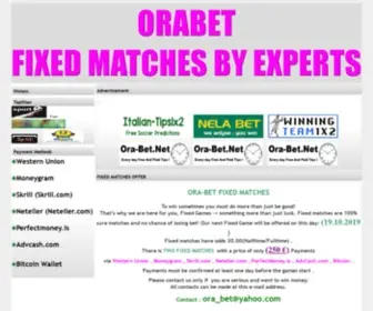 Ora-Bet.net Screenshot
