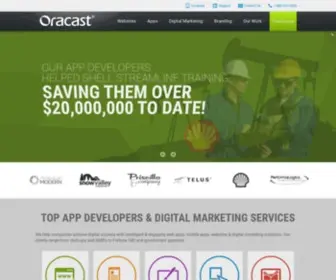 Oracast.com(App Developers) Screenshot