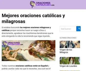 Oracionescatolicass.com(▷) Screenshot