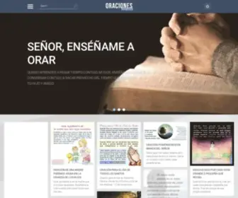 Oracionescristianas.com(Oraciones Cristianas) Screenshot