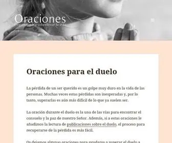 Oraciones.es(Plegarias para sobrellevar la vida) Screenshot