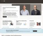 Oraclecloud.com Screenshot