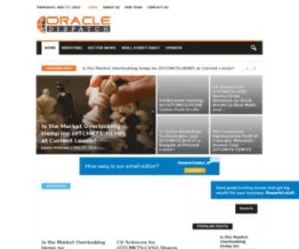 Oracledispatch.com(Oracle Dispatch) Screenshot