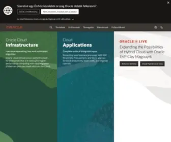 Oracle.hu(Oracle Magyarország) Screenshot