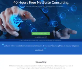 Oraclenetsuiteconsultant.com(Oraclenetsuiteconsultant) Screenshot