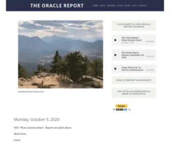 Oraclereport.com(The Oracle Report) Screenshot