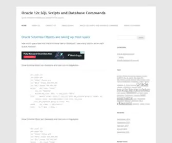 Oraclescripts.com(Oracle Scripts) Screenshot