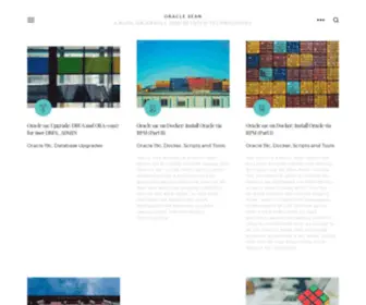 Oraclesean.com(Oracle Sean) Screenshot