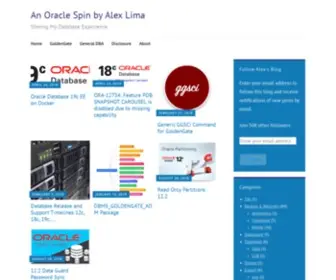 Oraclespin.com(An Oracle Spin by Alex Lima) Screenshot