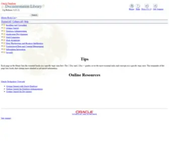 Oracle.su(Oracle Database Online Documentation 11g Release 2 (11.2)) Screenshot
