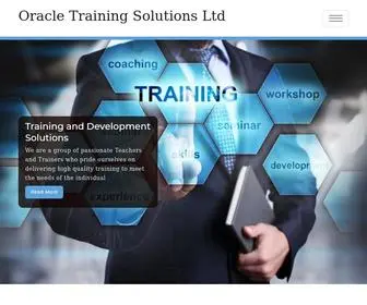 Oracletrainingsolutions.co.uk(Oracle Training Solutions Ltd) Screenshot