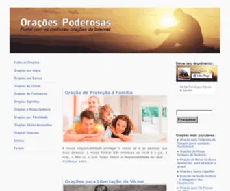 Oracoespoderosas.info(Oracoespoderosas info) Screenshot