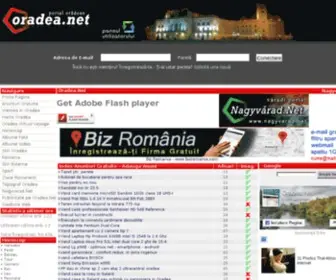 Oradea.net(Oradea Romania Bihor Transilvania Nagyvarad oradeanul bihoreanul bihon oradeanet) Screenshot