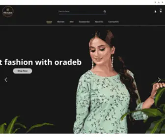 Oradeb.com(Epitome of Style & Glamour) Screenshot