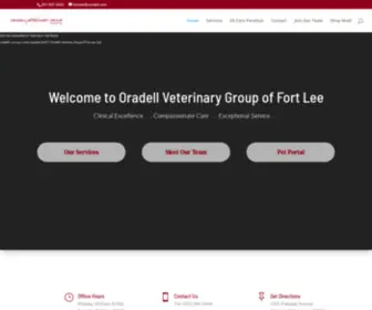 Oradellveterinaryoffortlee.com(Oradellveterinaryoffortlee) Screenshot