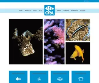 Orafarm.com(Oceans, Reefs & Aquariums) Screenshot
