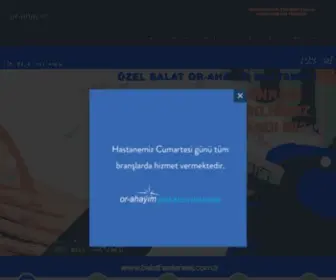 Orahayim.com(Balat Hastanesi) Screenshot