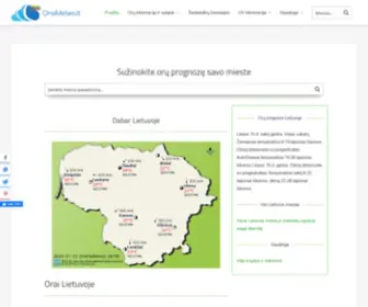 Oraimeteo.lt(Svorio metimo granata ms) Screenshot