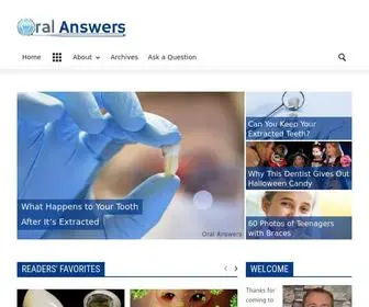 Oralanswers.com(Oral Answers) Screenshot