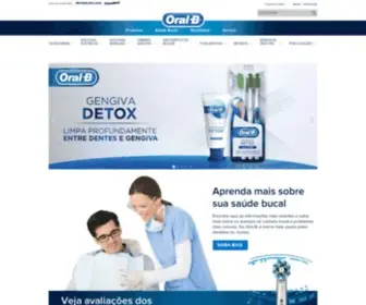 Oralb.com.br(Cuidados da Saúde Bucal) Screenshot