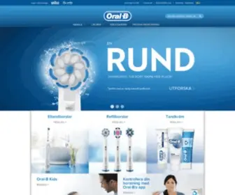 Oralb.se(Eltandborstar) Screenshot