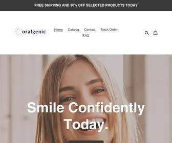 Oralgenic.co(Oralgenic) Screenshot