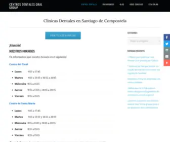 Oralgroup.es(ORAL GROUP Clinicas Dentales) Screenshot