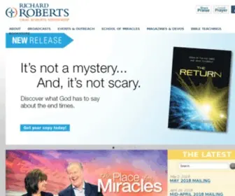 Oralroberts.com(Richard Roberts) Screenshot