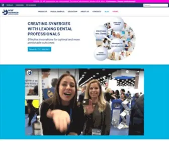 Oralscience.com(Oral Science) Screenshot