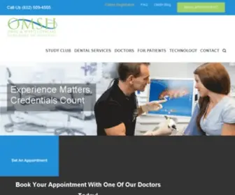 Oralsurgeonhouston.com(Dental Implants Houston) Screenshot
