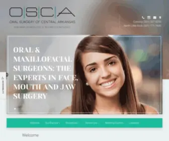 Oralsurgeryofcentralarkansas.com(Oral Surgery Of Central Arkansas) Screenshot