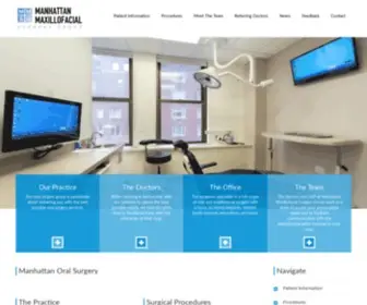 Oralsurgeryofmanhattan.com(Manhattan Maxillofacial Surgery Group) Screenshot