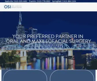 Oralsurgicalinstitute.com(Oral Surgical Institute Nashville TN) Screenshot