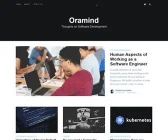 Oramind.com(Envision Technology) Screenshot