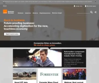 Orange-Business.mu(Your partner for digital transformation) Screenshot