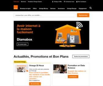 Orange-Guinee.com(Accueil) Screenshot