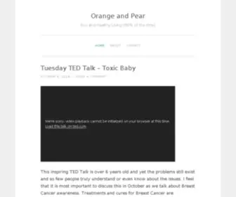 Orangeandpear.com(Orange and Pear) Screenshot