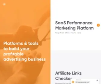 Orangear.com(SaaS performance marketing tracking software) Screenshot