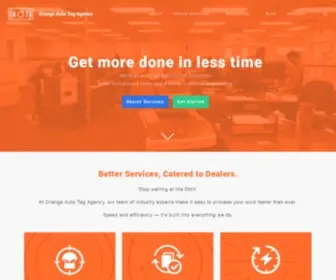 Orangeautotagagency.com(Temp) Screenshot