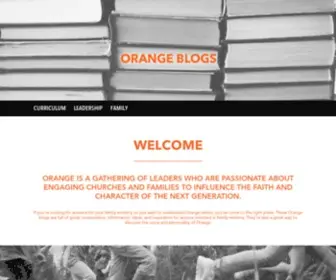 Orangeblogs.org(Think Orange) Screenshot