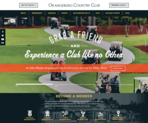 Orangeburgcc.com(Orangeburg Country Club) Screenshot